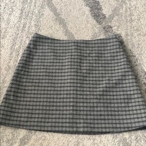 Wilfred Gray A-Line Mini Skirt for Casual Wear